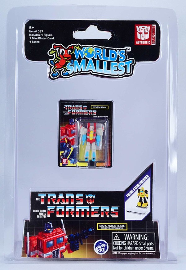 Worlds Smallest Transformers Micro Action Figures Optimus Prime, Bumblebee, Starscream (4a) (6 of 8)